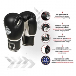 treningowe rękawice do boksu i muay thai firmy Bushido