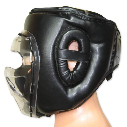 bokserski kask z maską, ochraniacz na głowę kickboxing