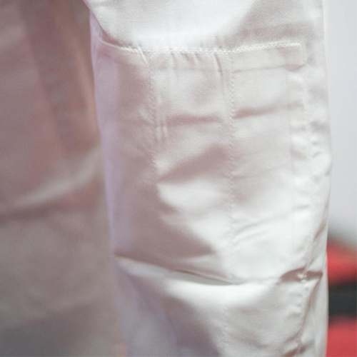 kimono do judo aikido biała plecionka