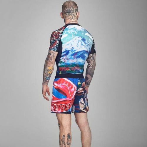 manto IVO rashguard z krótkim rękawem do mma