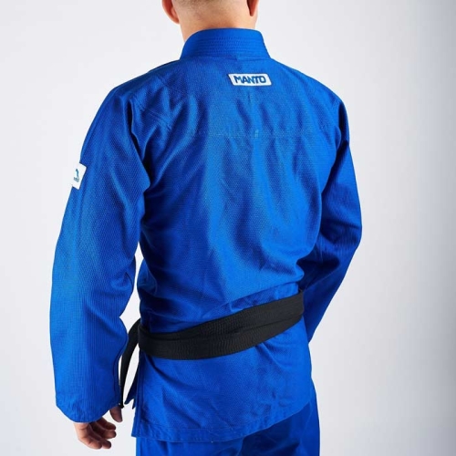 niebieskie kimono base 2.0 gi BJJ firmy Manto