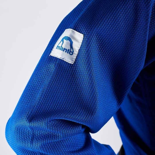 niebieskie kimono base 2.0 gi BJJ firmy Manto