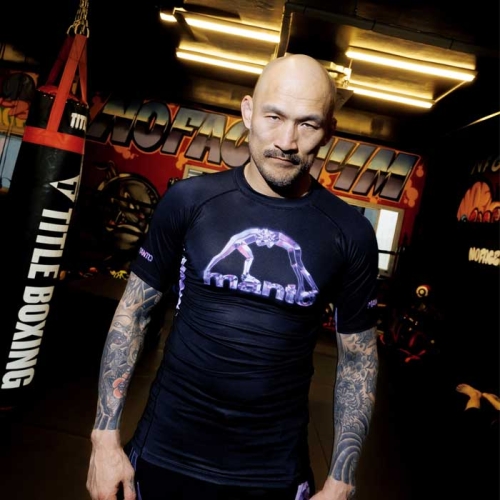 manto mirage rashguard z krótkim rękawem do mma