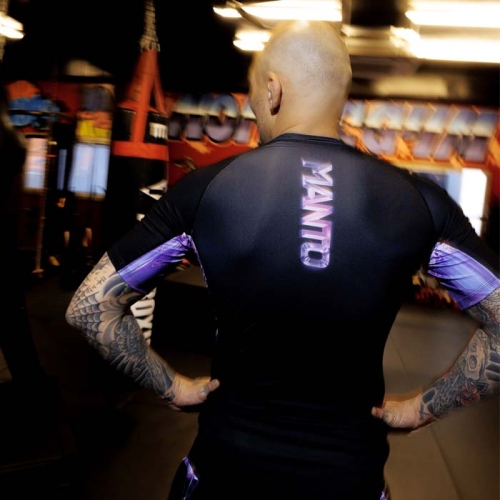 manto mirage rashguard z krótkim rękawem do mma