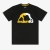 koszulka manto logo onyks czarna do mma bjj