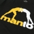 koszulka manto logo onyks czarna do mma bjj